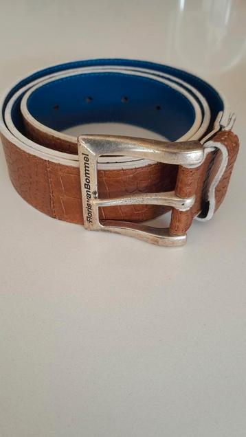Floris van Bommel riem 7511936 bruin en riem 7512713 blauw beschikbaar voor biedingen