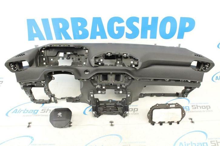 Airbag set - Dashboard met carbon start/stop Peugeot 208, Auto-onderdelen, Dashboard en Schakelaars, Gebruikt, Ophalen of Verzenden