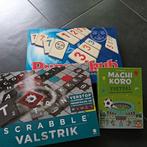 3 gezelschapsspellen te koop, Hobby en Vrije tijd, Ophalen, Zo goed als nieuw
