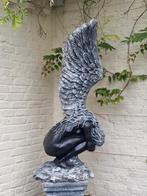 Ange armé, 78 cm de haut, Ange, Enlèvement, Béton, Neuf