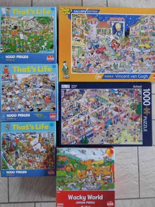 Puzzel 1000 stukjes, Hobby & Loisirs créatifs, Sport cérébral & Puzzles, Enlèvement ou Envoi