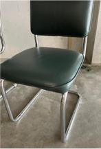 Sledestoel, Vintage Gispen kantoorstoel 1980's, Ophalen, Zo goed als nieuw, Groen