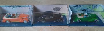 Tintin collectors autootjes 1/43 beschikbaar voor biedingen