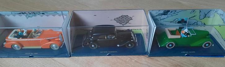 Tintin collectors autootjes 1/43, Hobby en Vrije tijd, Modelauto's | 1:43, Nieuw, Auto, Ophalen