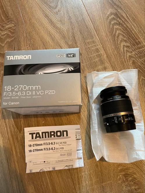 Canon Tamron 18-270mm Lens (Model BOO8E), Audio, Tv en Foto, Foto | Lenzen en Objectieven, Nieuw, Standaardlens, Zoom, Ophalen of Verzenden