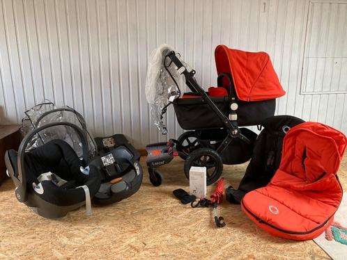 Poussette Bugaboo Caméléon 3 + Cybex et isofix, Kinderen en Baby's, Kinderwagens en Combinaties, Zo goed als nieuw, Kinderwagen