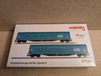 NMBS SNCB Märklin 47164 Rils set van 2 Bcargo, Wisselstroom, Treinset, Nieuw, Ophalen of Verzenden