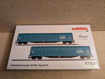 NMBS SNCB Märklin 47164 Rils set van 2 Bcargo  beschikbaar voor biedingen