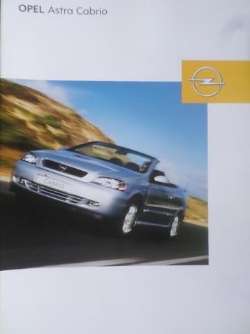 Opel Astra Cabrio 2003 Brochure