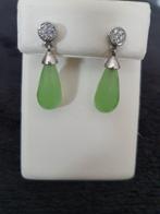 Nieuwe zilveren oorbellen van Zinzi, Handtassen en Accessoires, Oorbellen, Met kristal, Hangers, Nieuw, Ophalen of Verzenden