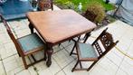 Antiek tafel en stoelen, Antiek en Kunst, Antiek | Meubels | Tafels, Ophalen