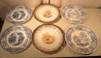 6 belles assiettes anciennes Boch et Old England, Enlèvement ou Envoi