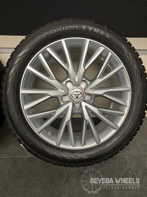 18” originele Toyota Corolla Cross velgen + winterbanden, Auto-onderdelen, Banden en Velgen, Banden en Velgen, Winterbanden, 18 inch