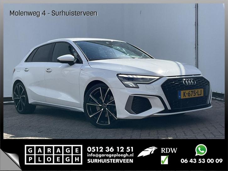 Audi A3 Sportback 30 TFSI (2xS-Line) S edition Carplay Trekh, Auto's, Audi, Bedrijf, A3, ABS, Adaptieve lichten, Airbags, Alarm