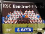 Poster safir,  Eendracht Aalst,  getekend door spelers, Verzamelen, Sportartikelen en Voetbal, Ophalen, Zo goed als nieuw