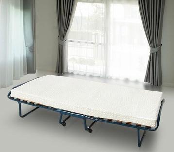 Logeerbed plooibed troonz slechts 2x beslapen 90 x 200 cm beschikbaar voor biedingen