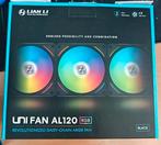 Lian Li UNI Fan AL120 3pak, Computers en Software, Computerkoelers, Ophalen of Verzenden, Zo goed als nieuw, Luchtkoeling
