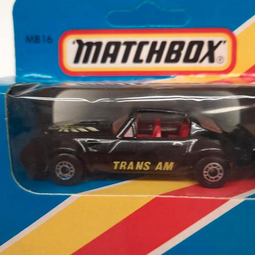 MATCHBOX nr.MB 16 : PONTIAC FIREBIRD TRANSAM. MIB, Hobby en Vrije tijd, Modelauto's | 1:87, Nieuw, Auto, Matchbox, Ophalen