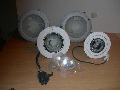 Spots, Huis en Inrichting, Lampen | Spots, Zo goed als nieuw, Glas, Halogeen, Ophalen of Verzenden