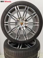 Porsche 21 inch Origineel velgen Cayenne Turbo Zomerbanden, Auto-onderdelen, Gebruikt, 295 mm, Banden en Velgen, Zomerbanden