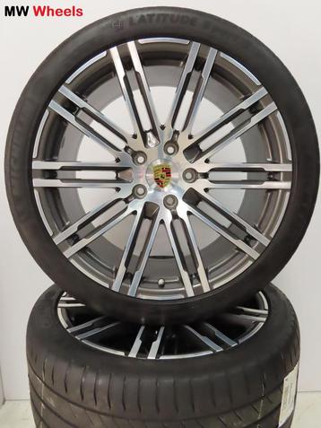 Porsche 21 inch Origineel velgen Cayenne Turbo Zomerbanden beschikbaar voor biedingen