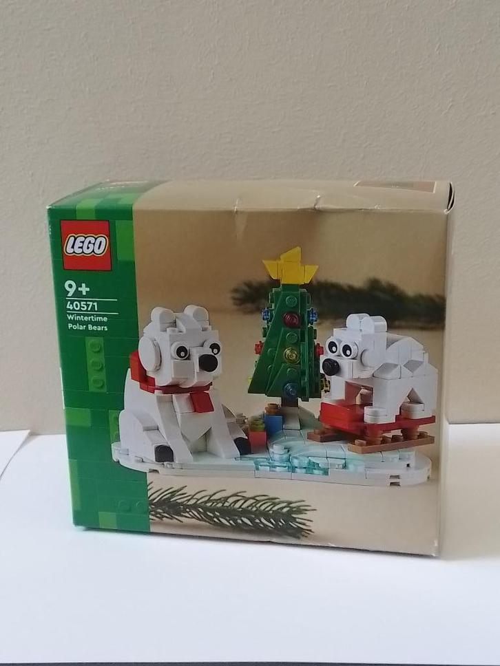 Lego Christmas - Wintertime Polar Bears (40571), Enfants & Bébés, Jouets | Duplo & Lego, Comme neuf, Lego, Ensemble complet, Enlèvement ou Envoi
