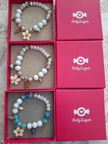 3 nieuwe armbanden nu aan 12€ per set of 30€ voor 3 sets beschikbaar voor biedingen