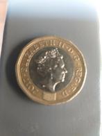 Piece 1 euro one pound reine Elizabeth  rare, Timbres & Monnaies, Monnaies & Billets de banque | Collections, Enlèvement ou Envoi