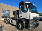 Mercedes Arocs 2643 met koffer en containersysteem 2017 6x2, Automaat, Achterwielaandrijving, Wit, Mercedes-Benz