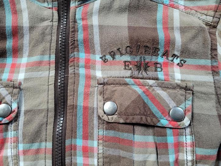 T158 Veste à carreaux H&M comme neuve, Vêtements | Femmes, Vêtements de sports d'hiver, Comme neuf, Enlèvement ou Envoi