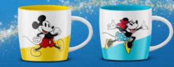 Mickey en Minnie Mouse koffietas