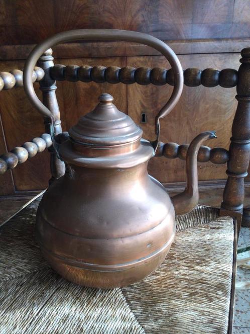 Ancienne bouilloire en cuivre, Antiek en Kunst, Antiek | Brons en Koper, Koper, Ophalen of Verzenden