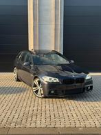BMW 525D EURO 6 M-PACKET GEKEURD VVK, Auto's, BMW, Automaat, Zwart, Particulier, Keyless entry