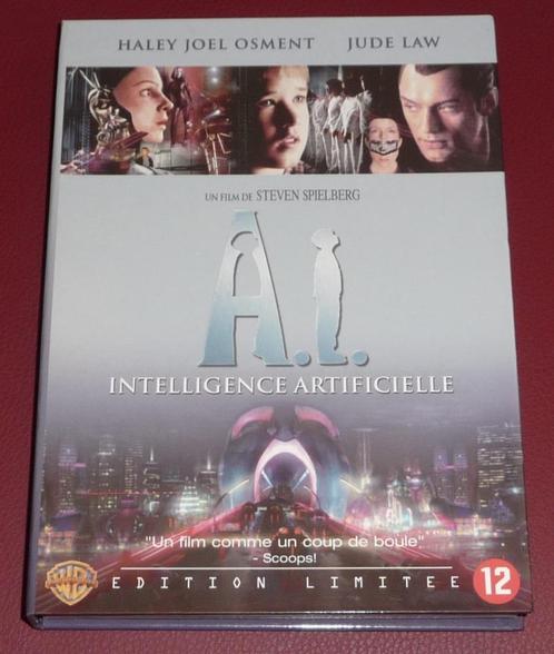 DVD - A.I. Intelligence Artificielle, CD & DVD, DVD | Science-Fiction & Fantasy, Comme neuf, Science-Fiction, Coffret, Enlèvement ou Envoi