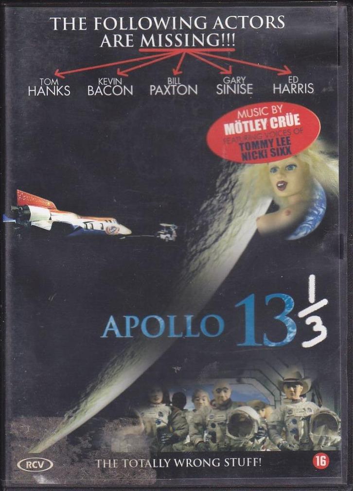 Apollo 13 1/3  (DVD), Cd's en Dvd's, Dvd's | Tekenfilms en Animatie, Ophalen of Verzenden