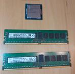 DDR 4 : 2x8GB + Pentium Dual Core, Computers en Software, Ophalen, Gebruikt, DDR4