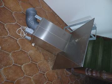 dampkap voor kookeiland ( 90 op 60), Moteur, Hotte pour îlot, Enlèvement, Utilisé