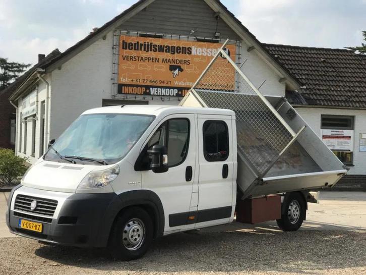 Fiat Ducato 2.3 JTD 3-zijdige kipper / tipper / basculante, Auto's, Bestelwagens en Lichte vracht, Bedrijf, Te koop, ABS, Airconditioning