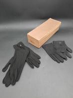 2 paar oude zwarte handschoenen, begin 1900, Ophalen of Verzenden