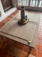 Gezandstraalde salontafel 150 op 100cm, Huis en Inrichting, Ophalen of Verzenden, Zo goed als nieuw