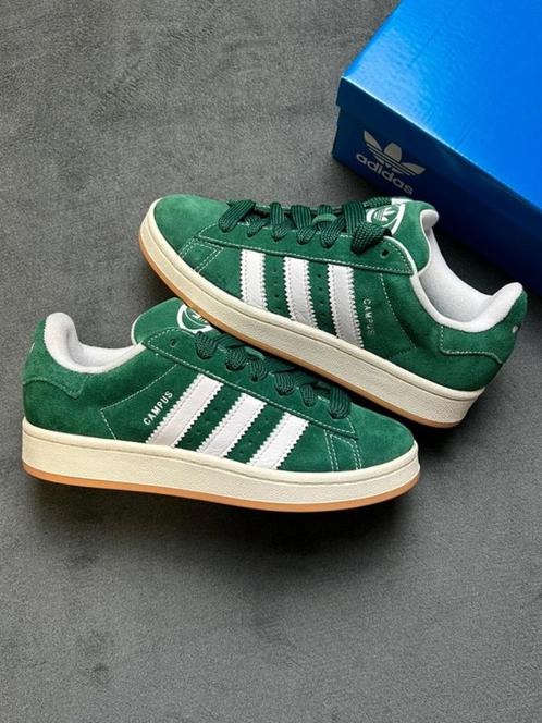 Adidas Campus 00s Donkergroen Cloud Wit, Kleding | Dames, Schoenen, Nieuw, Sneakers, Groen, Ophalen of Verzenden
