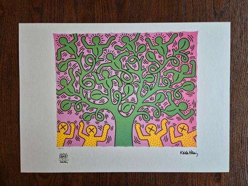 Keith Haring Litho - tree of live -, Antiek en Kunst, Kunst | Litho's en Zeefdrukken, Ophalen