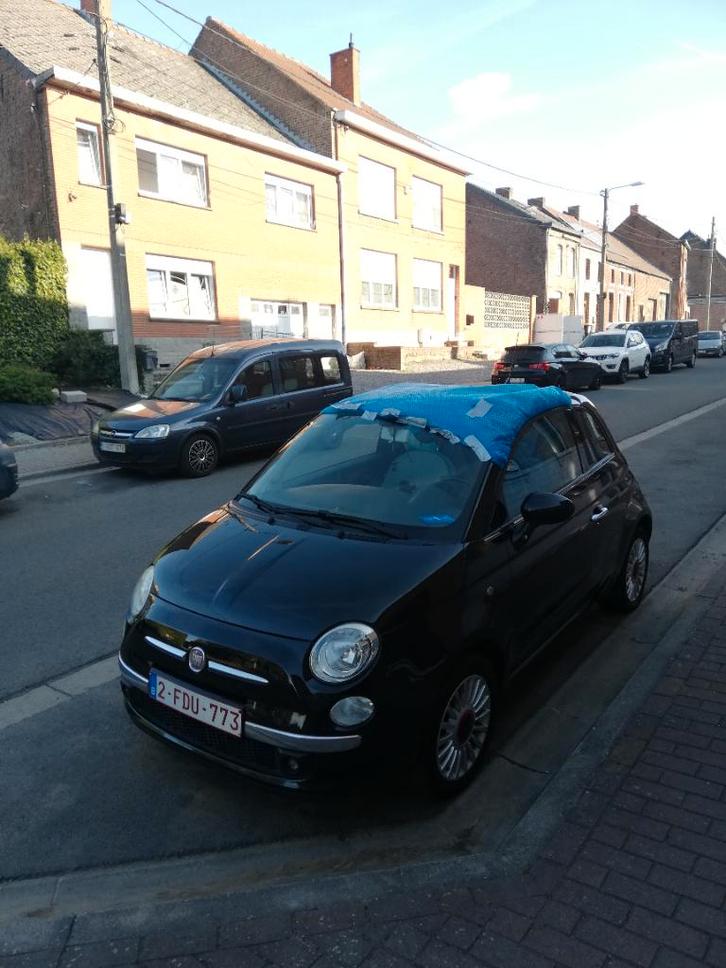 Fiat 500 carrocerie a prevoir 12 cent essence roule bien, Auto's, Fiat, Bedrijf, ABS, Airbags, Alarm, Bluetooth, Boordcomputer
