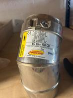 Inox bocht 45 graden diam 130, Ophalen, Nieuw, Inox