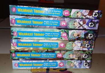Weakest Tamer began a journey light novel 1-6 (English) beschikbaar voor biedingen