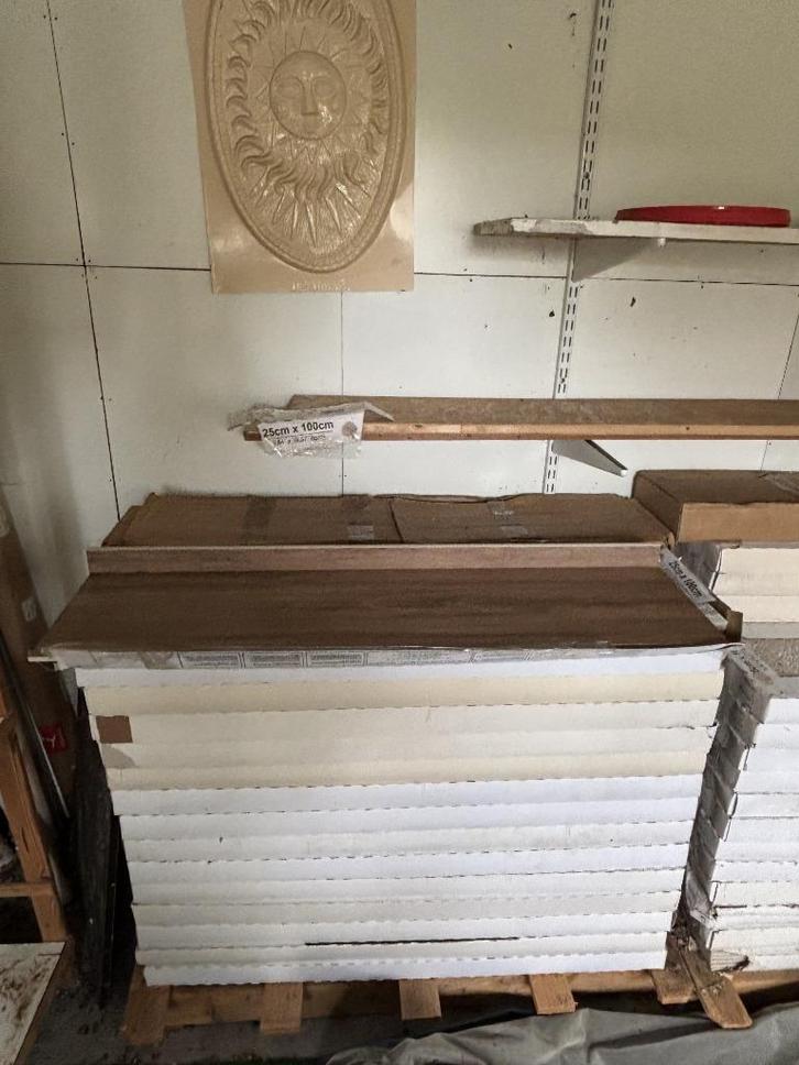 NIEUW! keramische parkettegel Madeira 84m² en tegels 45Lm, Doe-het-zelf en Bouw, Vloerdelen en Plavuizen, Nieuw, Overige typen