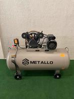 OPRUIMING ! Nieuwe Metallo 200L 8 bar compressor, Bricolage & Construction, Compresseurs, 100 litres ou plus, Enlèvement, Neuf