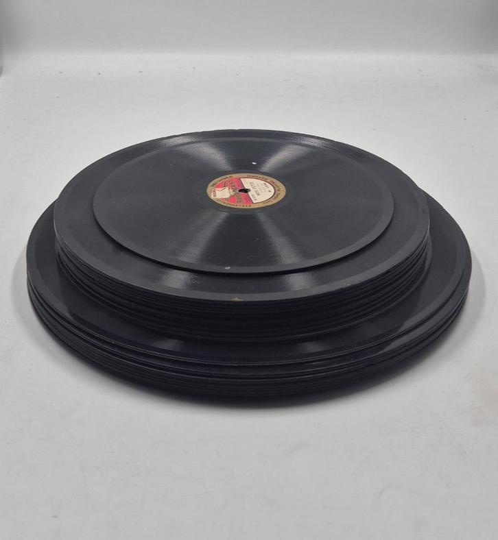 Lot de 19 disques 78 tours, Collections, Musique, Artistes & Célébrités, Enlèvement