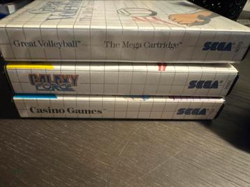 Sega master system games beschikbaar voor biedingen