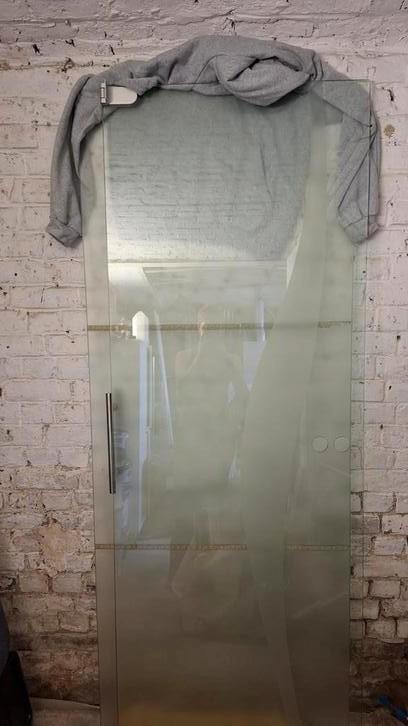 Glazen deuren Dorma, Doe-het-zelf en Bouw, Deuren en Vliegenramen, Glas, Ophalen